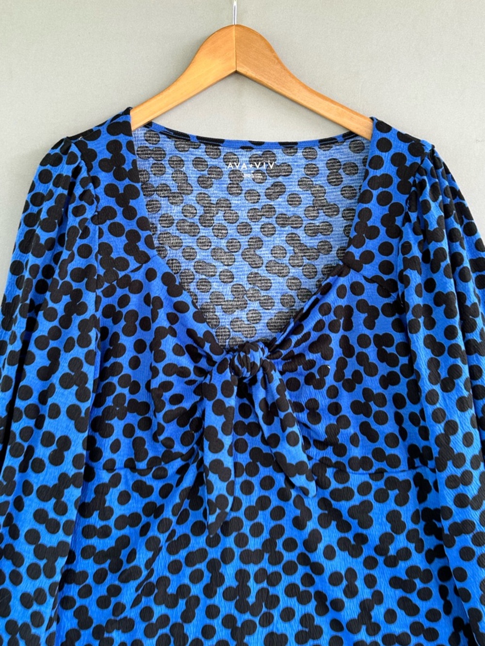 ๐5 for $45๐ NWT Ava viv top blouse shirt size 1X - Picture 3 of 10